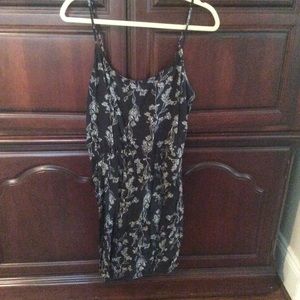 Black and White Floral Dress